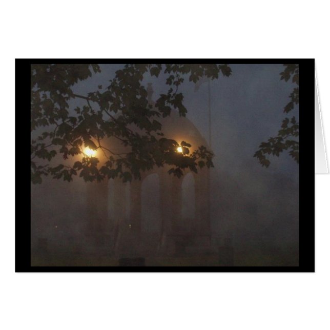 Gazebo i Salem, MORSA Hälsningskort (Framsidan Horizontal)