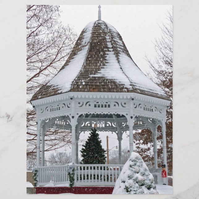 Gazebo i Snö (Framsida)