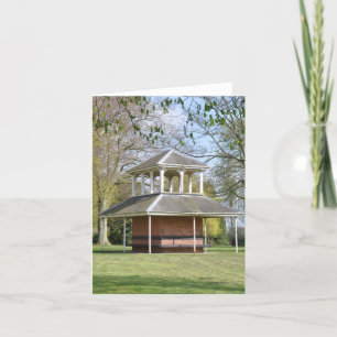 "Gazebo" Notecard Kort