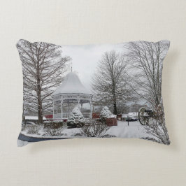 Gazebo och Cannon Prydnadskudde