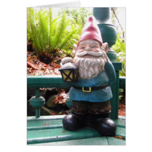 Gazeebo Gnome Hälsningskort