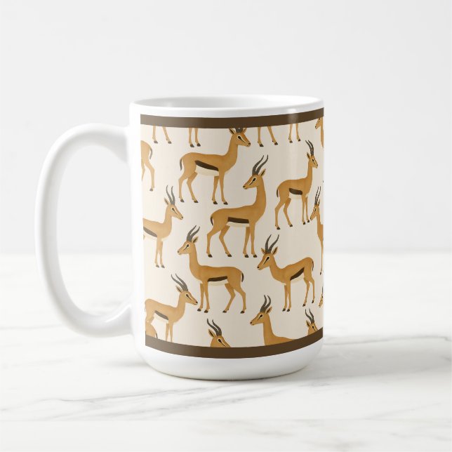 "GAZELL" 15 OZ. KAFFE KAFFEMUGG (Vänster)