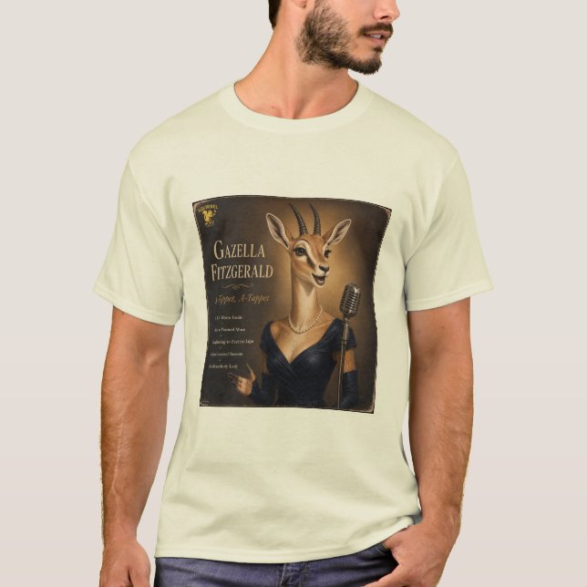 Gazella Fitzgerald Album: en Parodi T Shirt (Framsida)