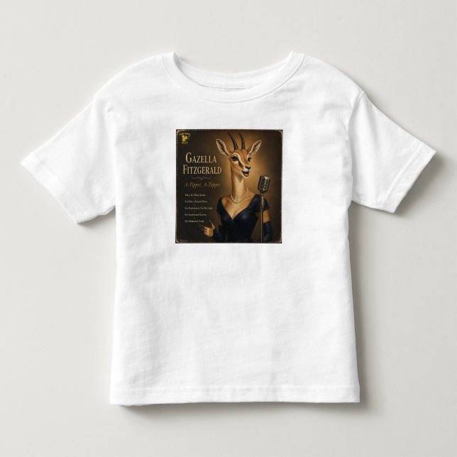 Gazella Fitzgerald Album: en Parodi T Shirt (Framsida)