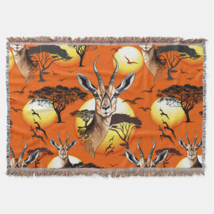 Gazelle African Antelope Vild Animal Filt