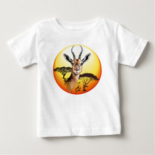 Gazelle African Antelope Vild Animal T Shirt