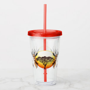 Gazelle African Antelope Vild Animal Take Away Mugg