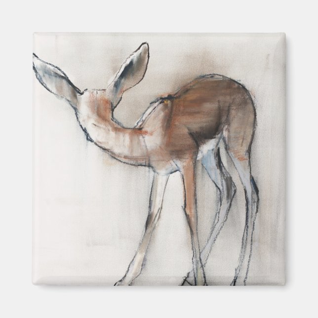 Gazelle Fawn Magnet (Framsidan)