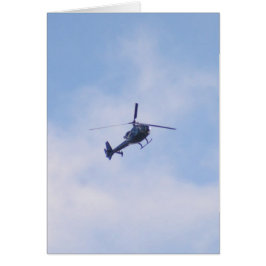 Gazelle-helikopter Hälsningskort