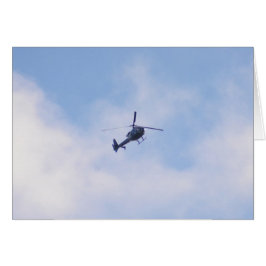 Gazelle-helikopter Hälsningskort