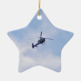 Gazelle-helikopter Julgransprydnad Keramik