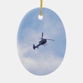 Gazelle-helikopter Julgransprydnad Keramik