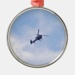 Gazelle-helikopter Julgransprydnad Metall