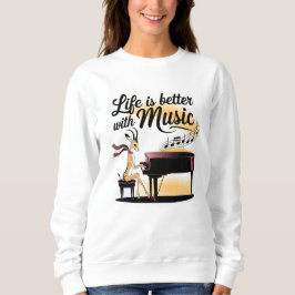 gazelle piano t shirt