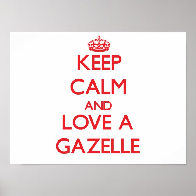 Gazelle Poster (Framsidan)