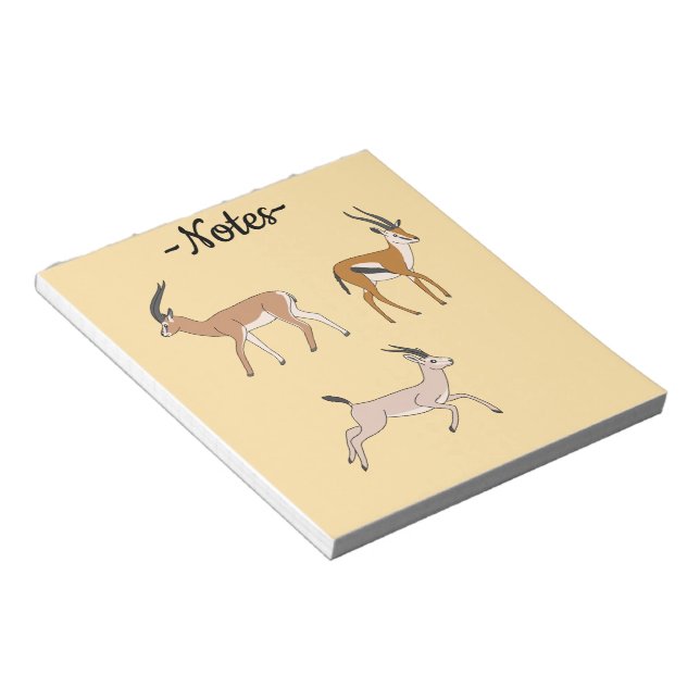 Gazelles Anteckningsblock (Vinklad)