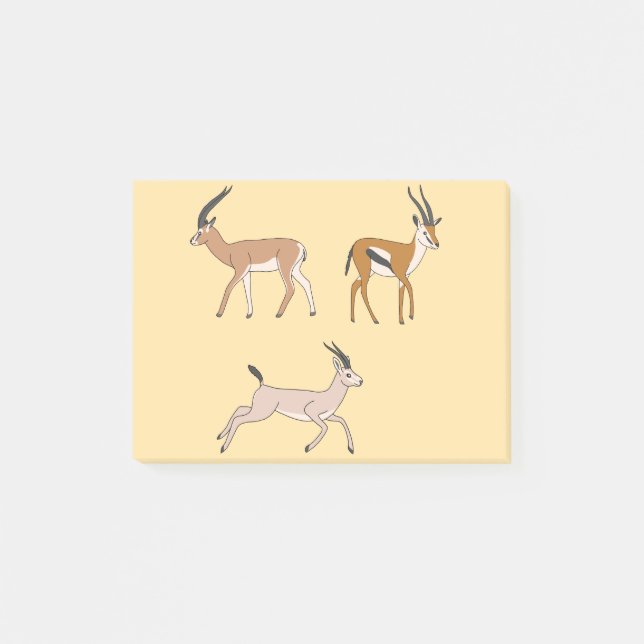 Gazelles Post-it Block (Framsida)
