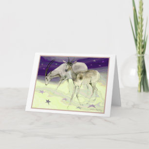 Gazelles Wading between Stars Kort