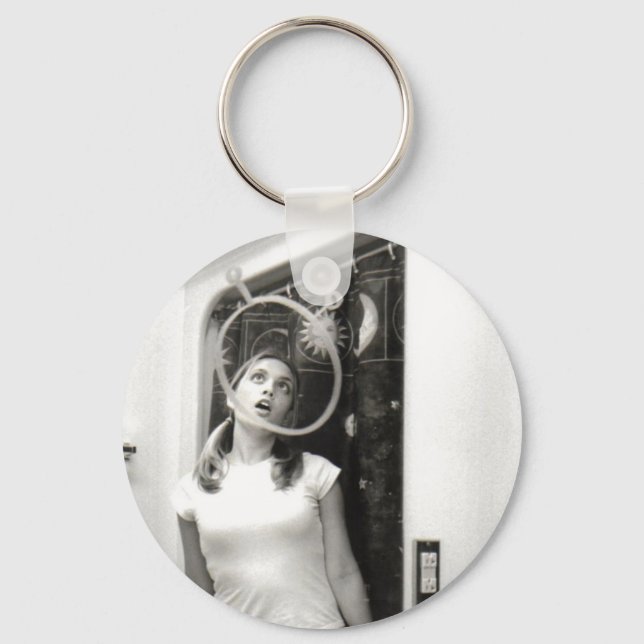 Gazing i Cosmos Keychain Nyckelring (Framsida)