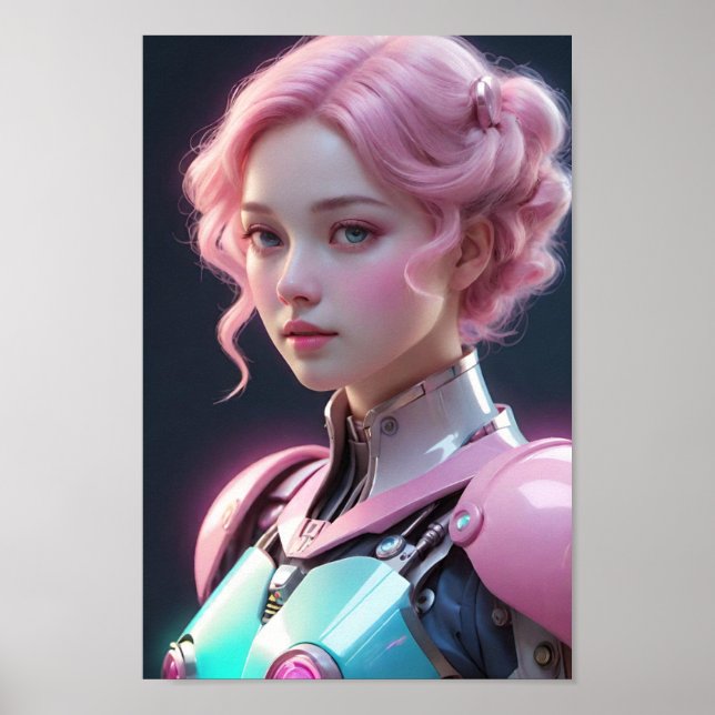 Gazing Softly Poster (Framsidan)