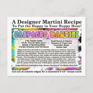 Gazpacho Martini Recipe-vykort Vykort