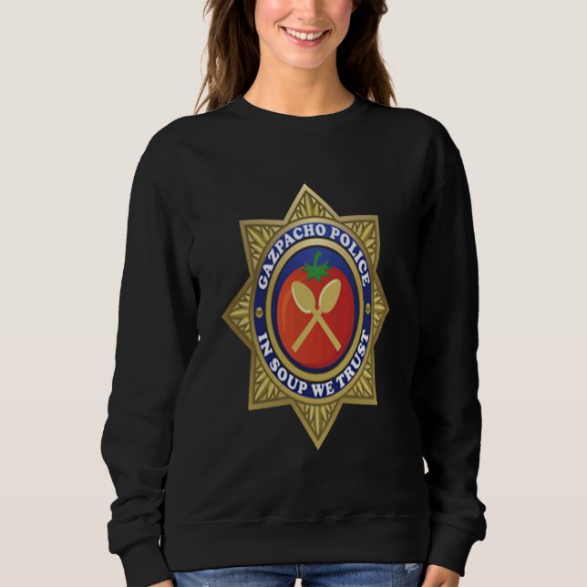 Gazpacho Police Badge Greene Pelosi T Shirt (Framsida)