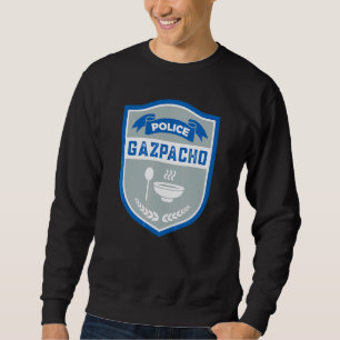 Gazpacho Police Funny Grönt Grape Gazpacho Meme Sa Lång Ärmad Tröja