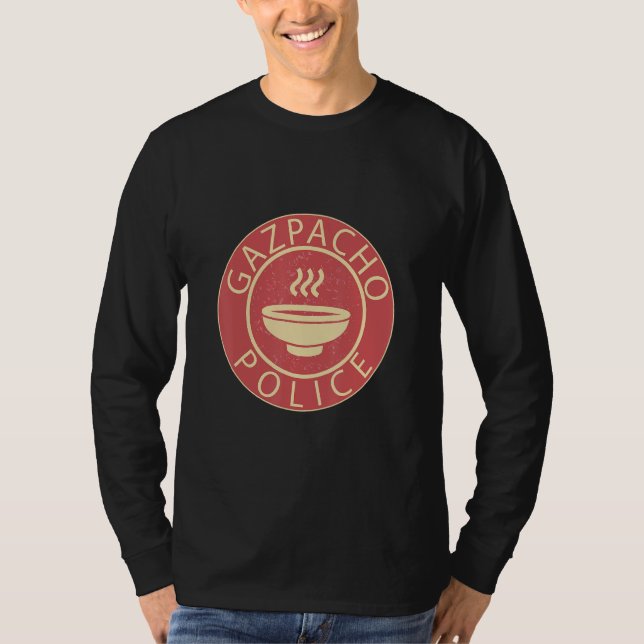 Gazpacho Police Funny Grönt Grape Gazpacho Meme Sa T Shirt (Framsida)