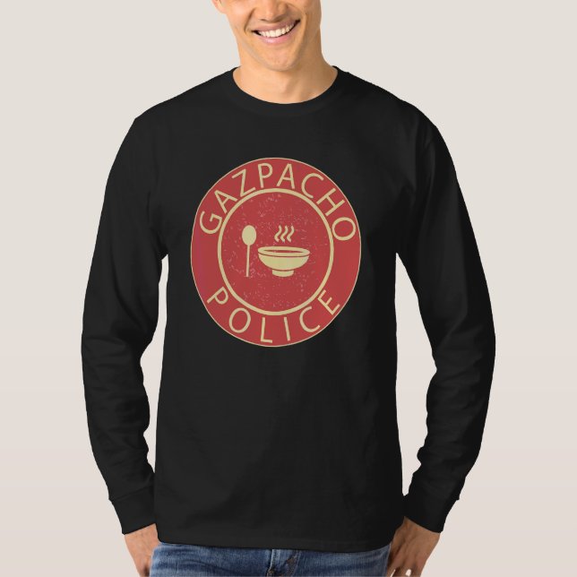 Gazpacho Police Funny Grönt Grape Gazpacho Meme Sa T Shirt (Framsida)