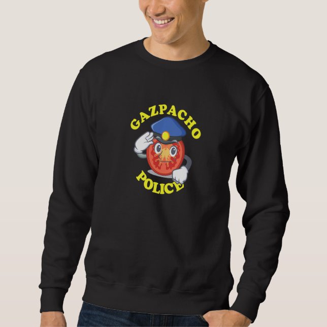 Gazpacho-polis Lång Ärmad Tröja (Framsida)