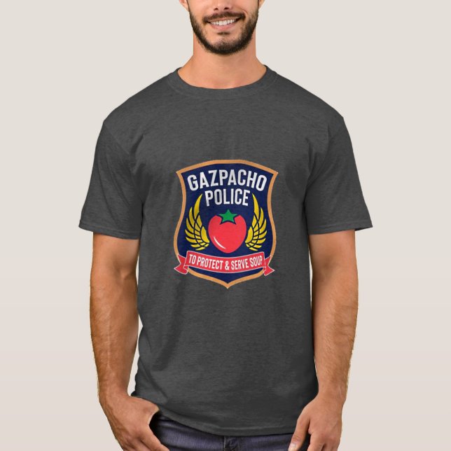 Gazpacho-polisen T Shirt (Framsida)