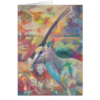 Gazzella Hälsningskort