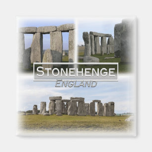 GB0142 Europe, England, Wiltshire, Stonehenge Magnet