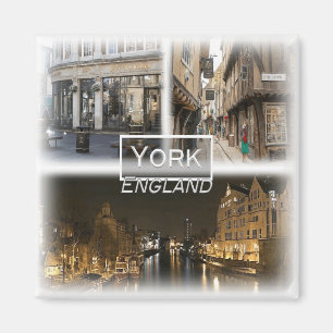 GB0143 Europa, England, York, Fridge Magnet