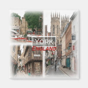 GB0144 Europa, England, York, Fridge Magnet