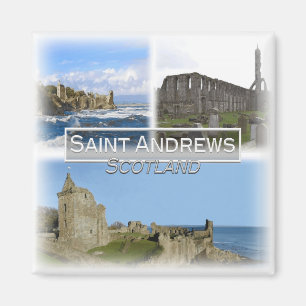 GB0148 Europa, Skottland, Saint Andrews, Fridge Magnet