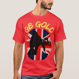 GB Curling Guld 2 T Shirt