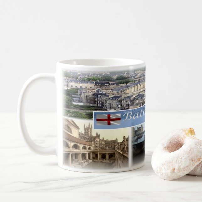 GB England - Bath Somerset - Kaffemugg (Med munk)