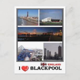 GB England - Blackpool - Vykort