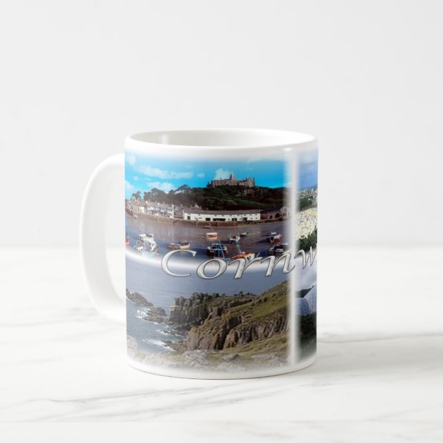 GB England - Cornwall - Kaffemugg (Framsida vänster)
