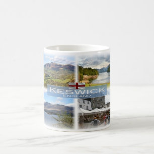 GB England- distriktet Keswick & Sjö - Kaffemugg