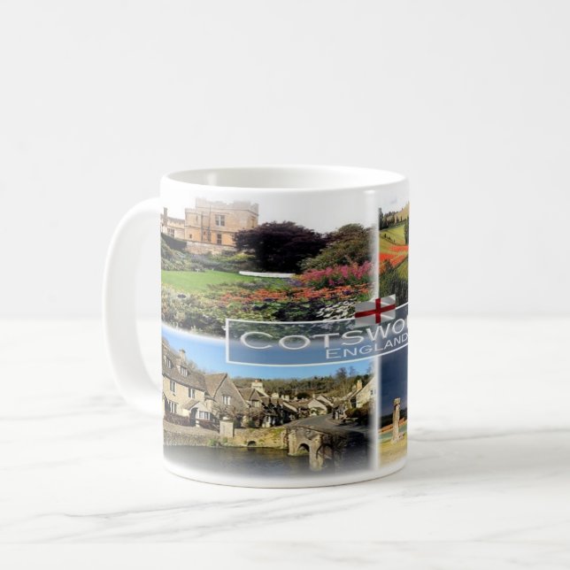 GB England - Kotswingarna - Kaffemugg (Framsida vänster)