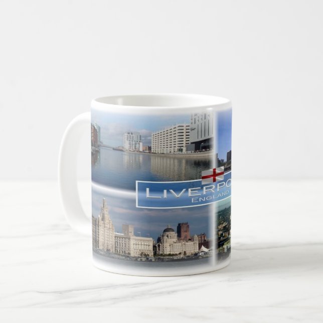GB England - Liverpool - Kaffemugg (Framsida vänster)