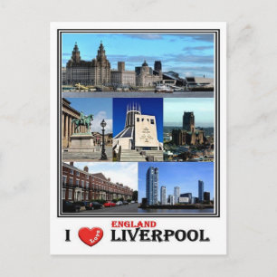 GB England - Liverpool - Vykort