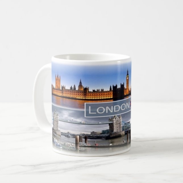 GB England - London - Kaffemugg (Framsida vänster)