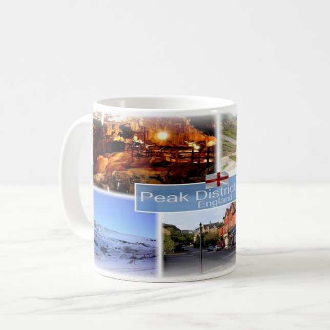 GB England - Peak District N. Park - Kaffemugg (Framsida vänster)
