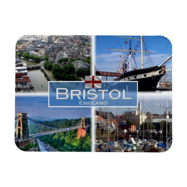 GB Förenade kungariket - England - Bristol - Magnet (Horisontell)