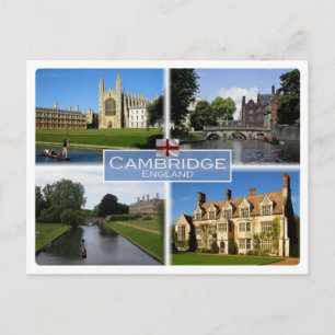 GB Förenade kungariket - England - Cambridge - Vykort