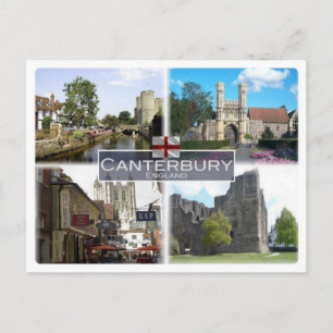 GB Förenade kungariket - England - Canterbury - Vykort