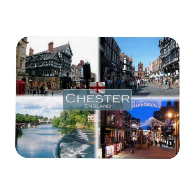 GB Förenade kungariket - England - Chester - Magnet (Horisontell)